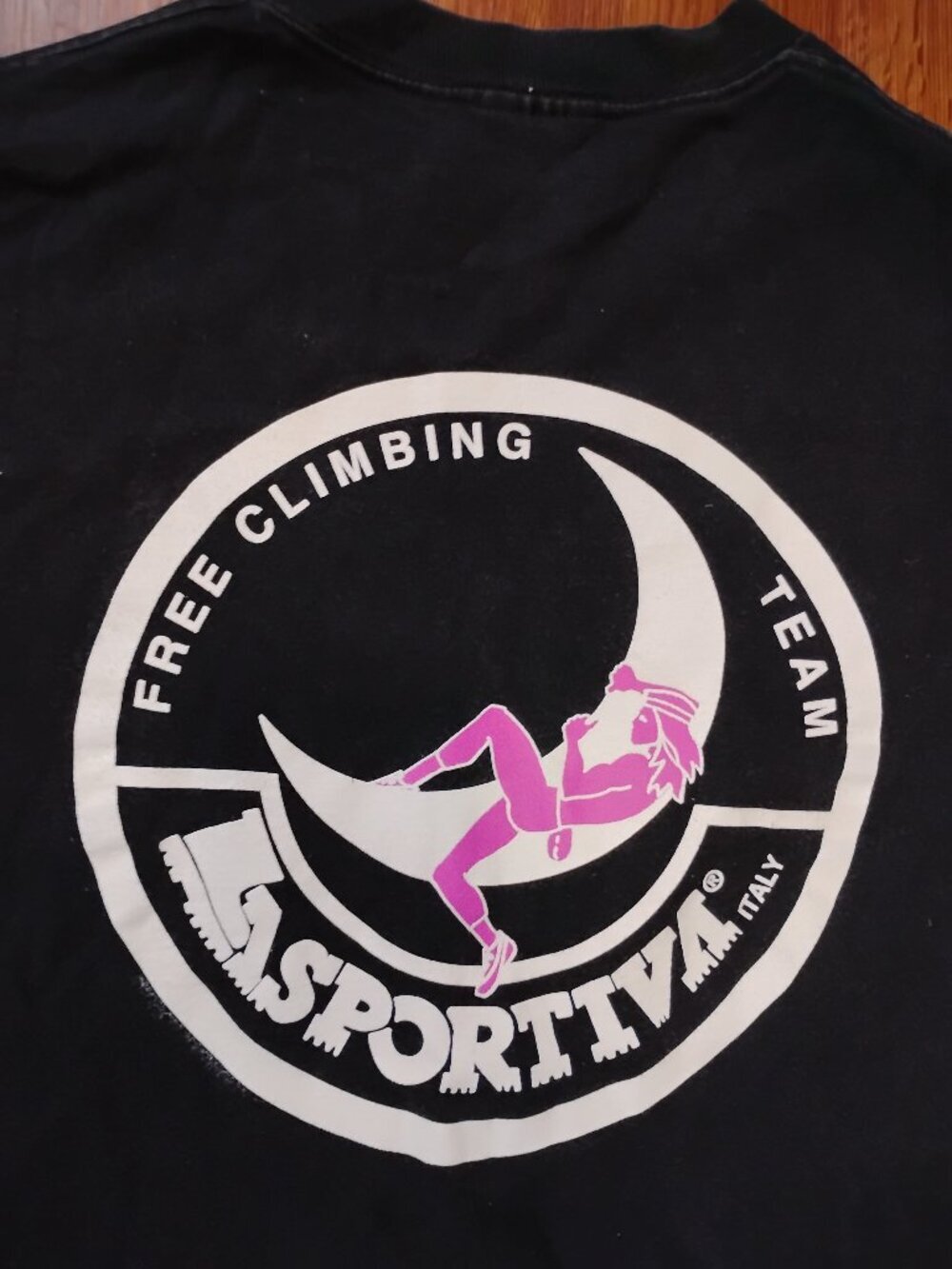 Vintage La Sportiva Italy Free Climbing Team T-Shirt